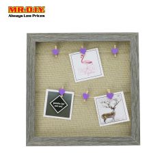 Photo Frame With 2 Strings 30x30cm