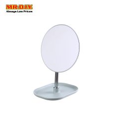 White Round Cosmetic Mirror R-135