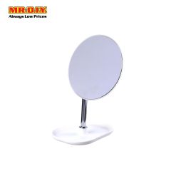 White Round Cosmetic Mirror R-134