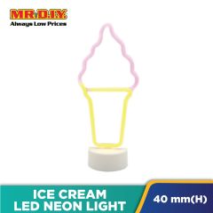 (MR.DIY) LED Neon Light Stand (Ice Cream)