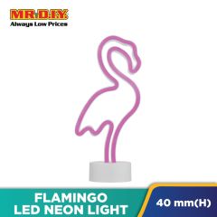 (MR.DIY) LED Neon Light Stand (FLamingo)