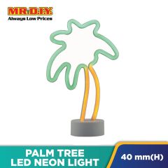 (MR.DIY) LED Neon Light Stand (Coconut tree)