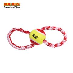 Pet Toys - Tennis Ball with Rope