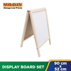 (MR.DIY) Display White Board Set (52x90cm)