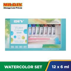 (MR.DIY) 12 pieces Watercolor Set (6 ml)