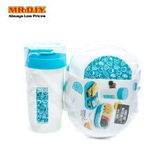 VIASSIN BPA Free 2 tier Lunch Box and Bottle Set