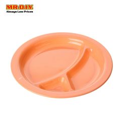 Round Plate with 3 Compartments 20.5cm