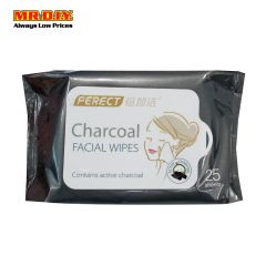 PERECT Charcoal Facial Wipes (25pcs)