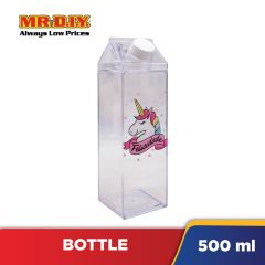 Milk Carton-Shaped Water Bottle (500ml)
