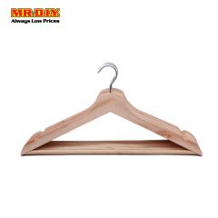 (MR.DIY) Wooden Clothes Hanger WHE67116 - 5pcs