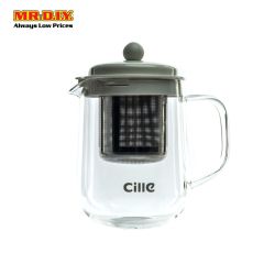 CILLE Borosilicate Glass Teapot BL - 16107 (1.1L)