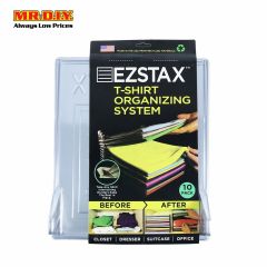 EZSTAX 10 Packs Closet Organizer and T-shirt Folder