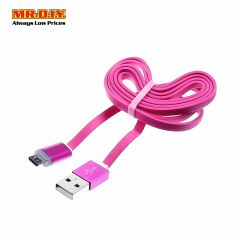 Flat Type Micro USB Smartphone Data Trasmission Cable