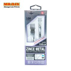 ZINCE Metal Cable with Durable Protection (100cm)