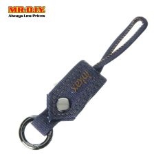 INKAX Denim Key Chain I Phone Lightning Connector Data Cable
