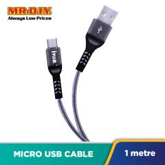 IVON Micro USB Fast Charging Cable CA89 2.1A (1m)