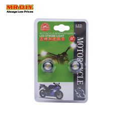 (MR.DIY) Motorcycle Rearview Mirror LED Strobe Light MT-1558
