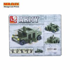 SLUBAN Army Vehicle Brick Toys (175pcs)