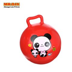 Red Cute Hopper Ball with Handle For Kids