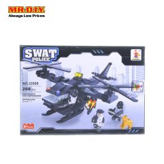 AUSINI SWAT Police Helicopter Block Toy
