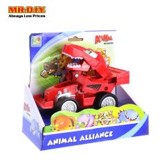 Animal Alliance Red Dinasour Deformation Car