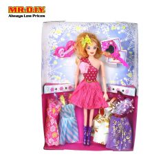 Barbie Doll Set (5 Dresses) 086A