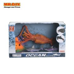 KINGME Ocean World Squid Toys Set (4 pcs)