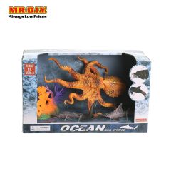 KINGME Ocean World Octopus Toys Set (4 pcs)