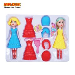 CHEN ZHAN 11 In 1 Beauty Girl Fashion Playset Toys