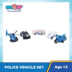 399 TOYS Police Squad Action Vehicle Set