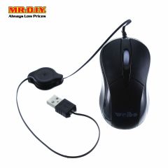WEIBO USB Adjustable Length Optical Mouse