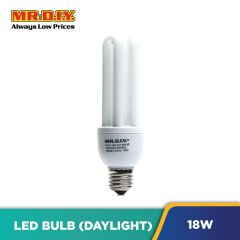 (MR.DIY) 3U Shape Bulb Daylight E27 (18W)