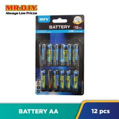(MR.DIY) Super Extra AA Battery (12pcs)