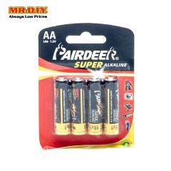 PAIRDEER Super Alkaline Battery AA (4pcs)
