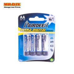 PAIRDEER Ultra Digital Alkaline Battery AA (4pcs)