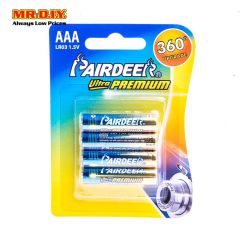 PAIRDEER Ultra Premium Battery AAA (4pcs)