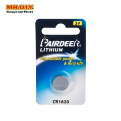 PAIRDEER Lithium Cell Battery CR1620 (1pcs)