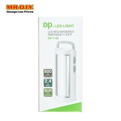 DP LED LIGHT RECHARGEABLE EMERGENCY LIGHT 7143