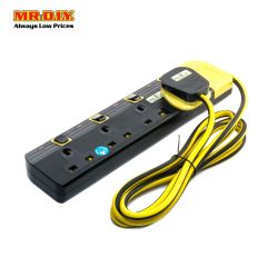 (MR.DIY) Premium Trailing Socket (4-Way)