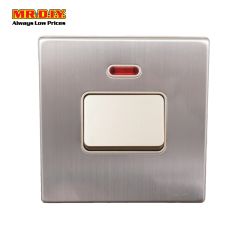 (MR.DIY) Premium 20A 1 Gang 1 Way Switch Water Heater (8.5cm)