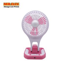 (MR.DIY) Rechargeable Multi-Style Portable Fan with Light