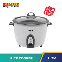 (MR.DIY) Premium Electric Rice Cooker 1.0L RC