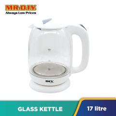 MR.DIY PREMIUM Glass Kettle 1.7L HHB1792