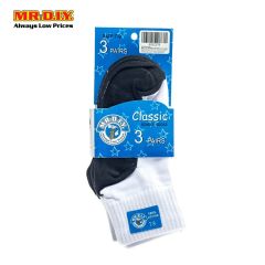 (MR.DIY) Cotton Socks (3pc)