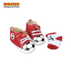 Red Baby Shoe Set (Boy) 44282 01