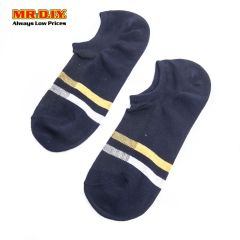 TLYS Double Line Colours Ankle Men's Socks (Size: 25-27)