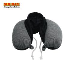 U-Shaped Neck Pillow with Cap