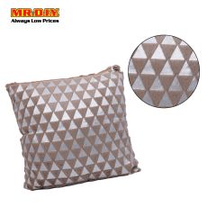 (MR.DIY) Triangle Microfiber Square Pillow (40cm)
