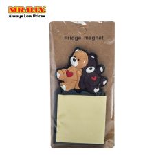 Fridge Magnet with Notepad (bear)