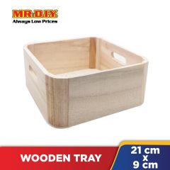 Storage Wooden Tray (21 x 9cm)